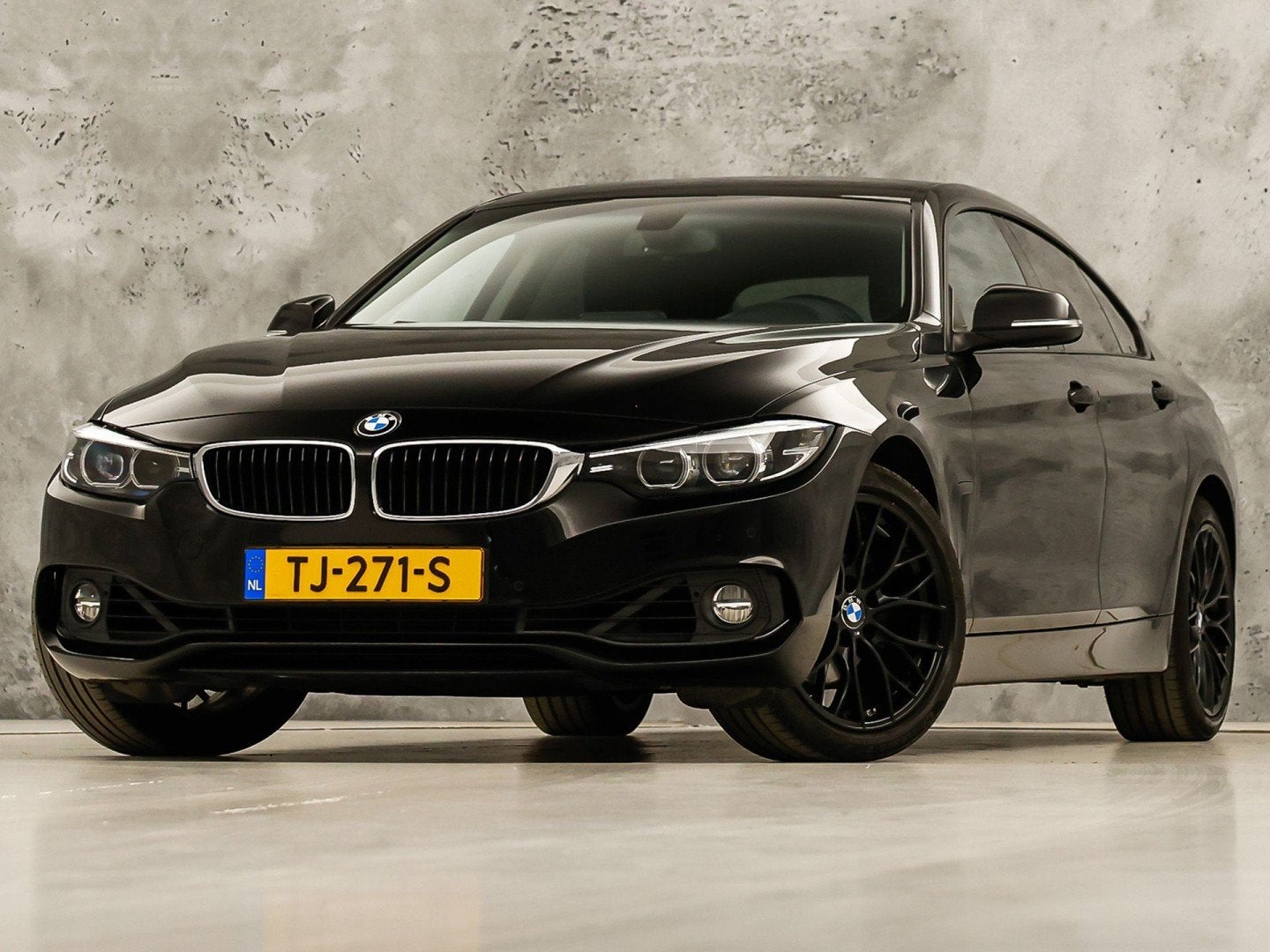 BMW 4 Serie Gran Coupe 418i Executive Sport Black Pack Autom, Auto's, Automaat, 12 maanden, Zwart, Origineel Nederlands