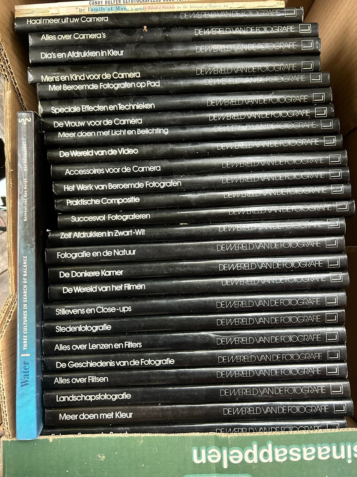 Serie boeken; De Wereld van de Fotografie, Ophalen, Gelezen, Fotografie algemeen
