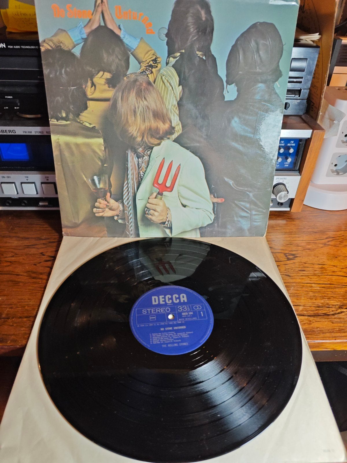 The Rolling Stones - No Stone Unturned LP, Cd's en Dvd's, Ophalen of Verzenden, Gebruikt, 12 inch, Poprock