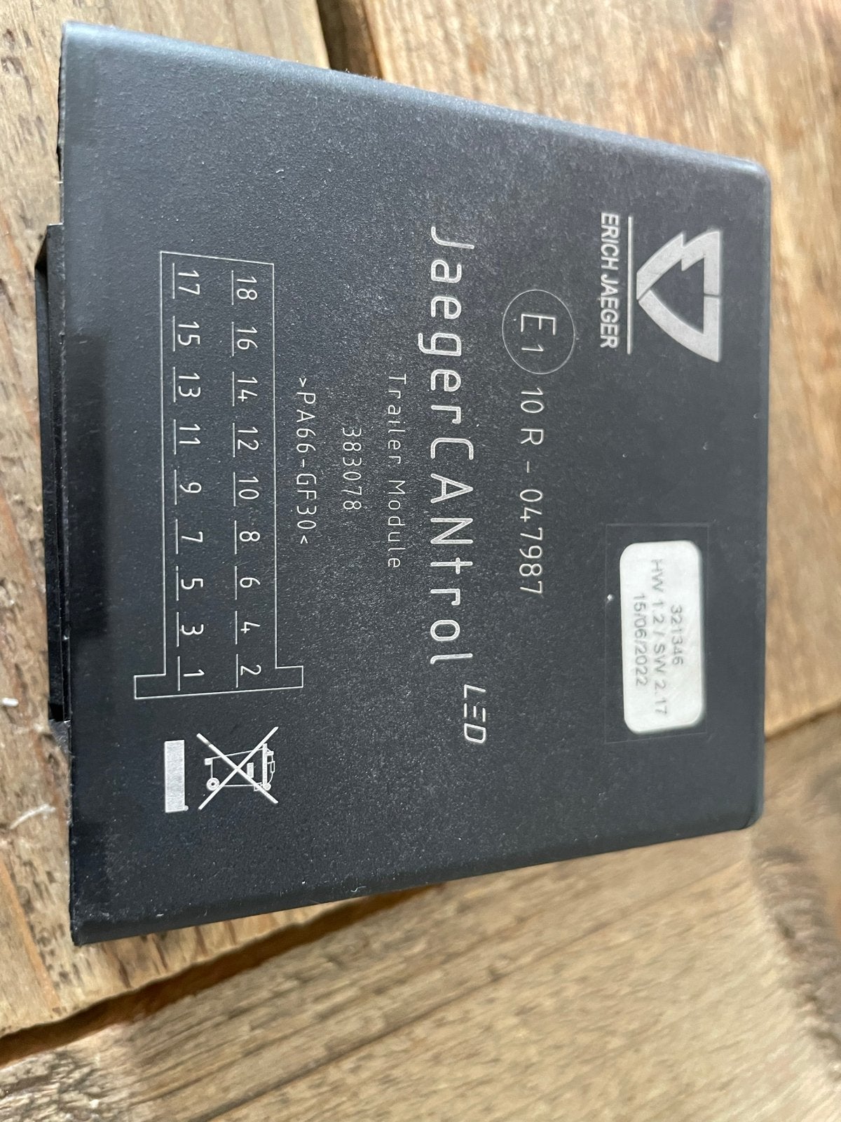 JaegerCANtrol LED Trailermodule 383078 golf 7, Ophalen of Verzenden, Gebruikt