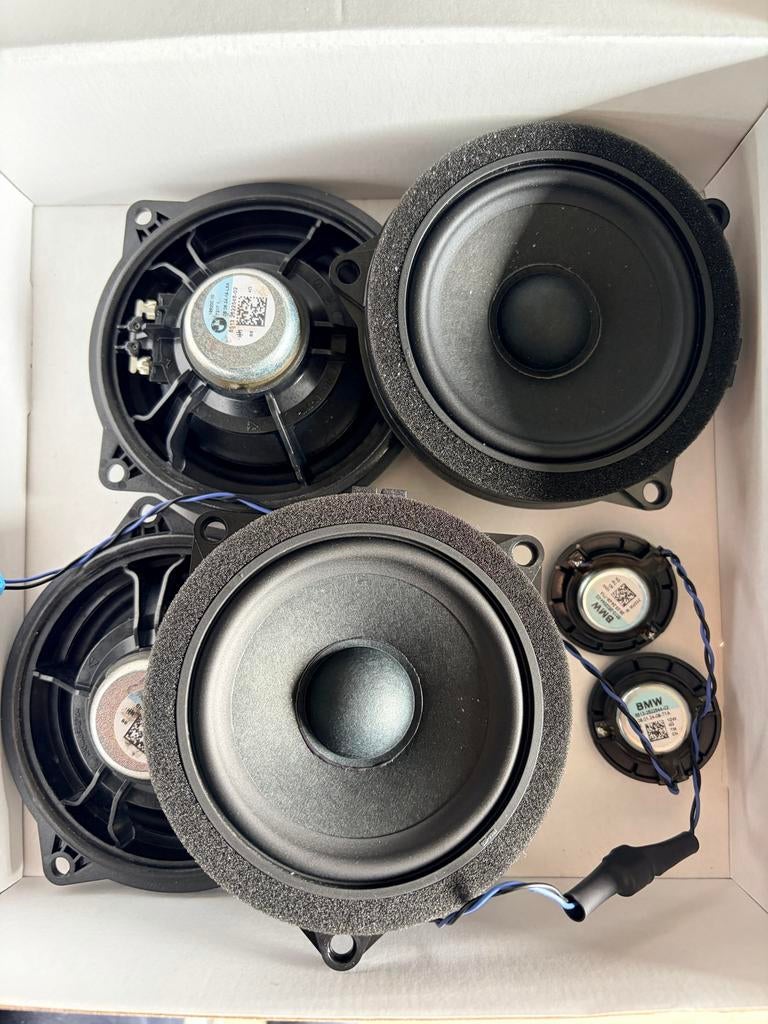 BMW Hifi Systeem Speakerset - Origineel en Compleet, Ophalen of Verzenden, Zo goed als nieuw