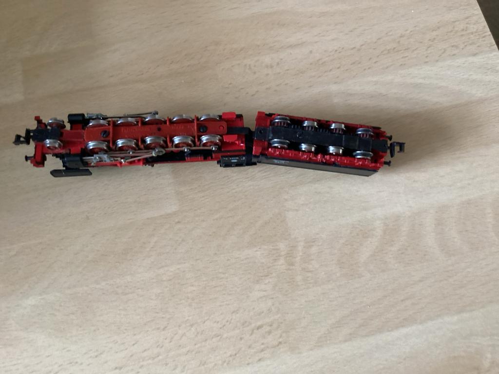 Locomotief spoor N nagekeken, Ophalen of Verzenden, Gebruikt, Locomotief