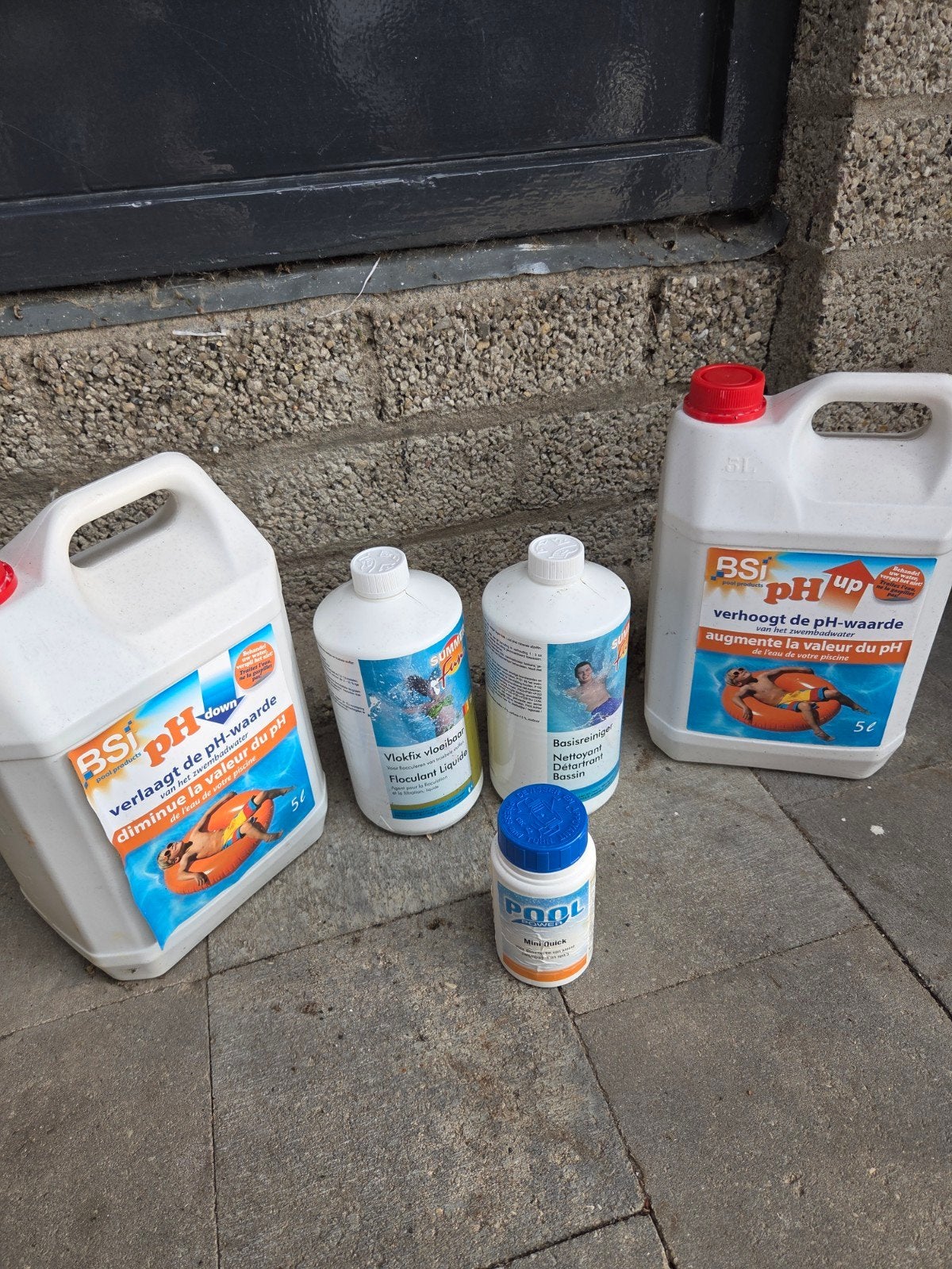 Zwembad chemicaliën: pH-regelaars, vlokfix en reiniger, Tuin en Terras, Zwembad-toebehoren, Ophalen of Verzenden, Reinigingsmiddel