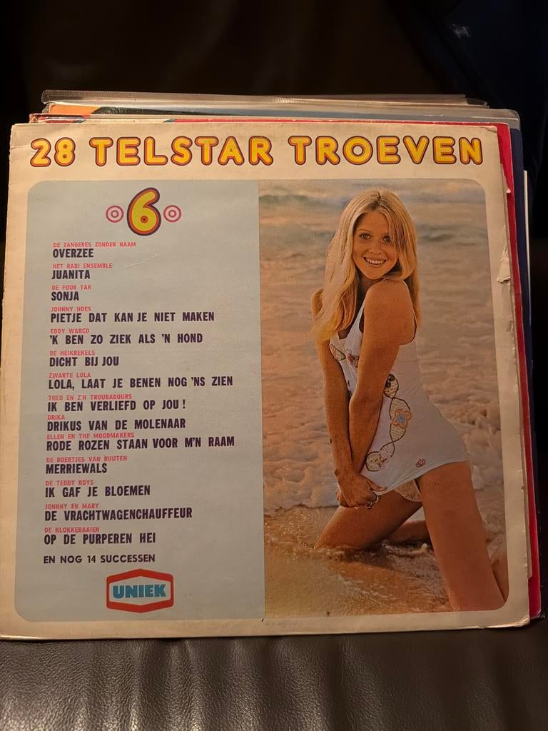T7.  28 Telstar Troeven - Deel 6 (LP Vinyl), Cd's en Dvd's, Vinyl | Nederlandstalig, Ophalen of Verzenden, Gebruikt, 12 inch, Levenslied of Smartlap