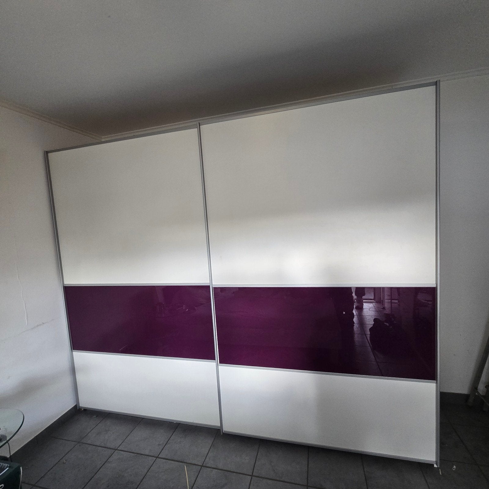 Kledingkast / Garderobe 2 schuifdeuren 270 cm -, Ophalen, 50 tot 75 cm, 200 cm of meer, 200 cm of meer