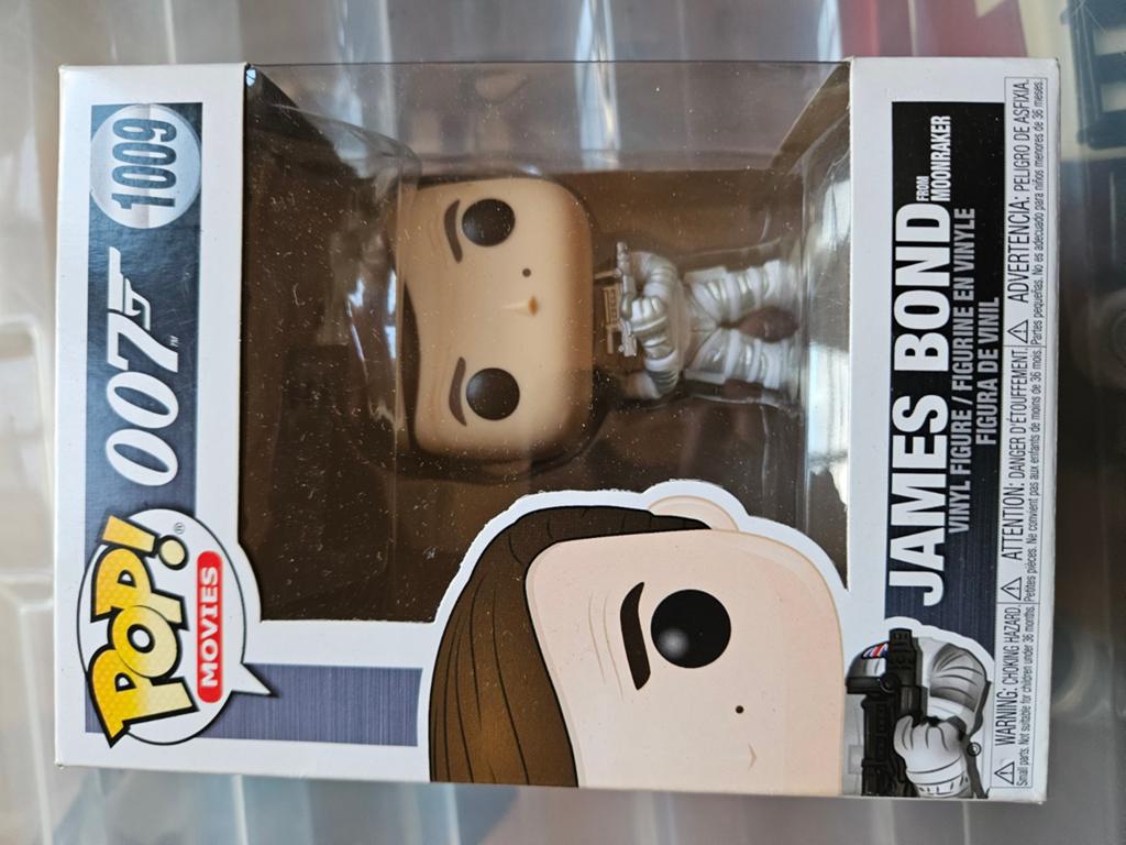 Funko Pop ! 007 James Bond 1009  moonraker, Ophalen of Verzenden, Nieuw, Overige typen