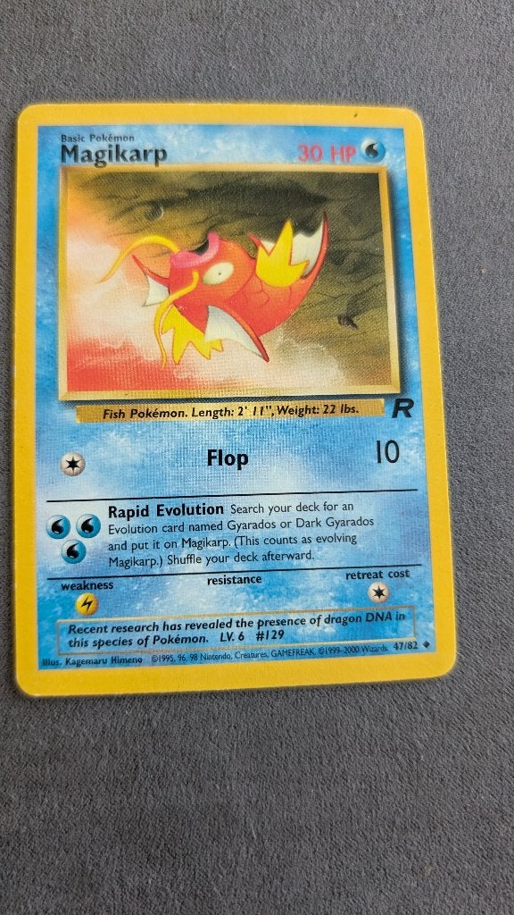 2000 Team Rocket set Magikarp, Ophalen of Verzenden
