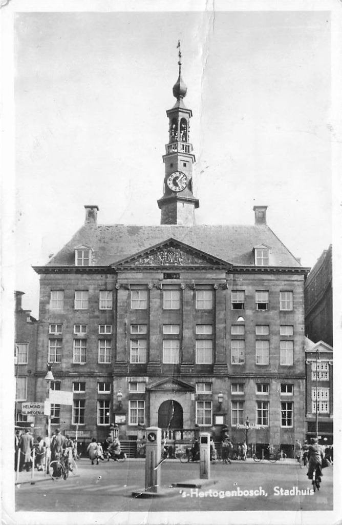 388-450-019 Den Bosch Stadhuis, Verzenden, Voor 1920, Noord-Brabant