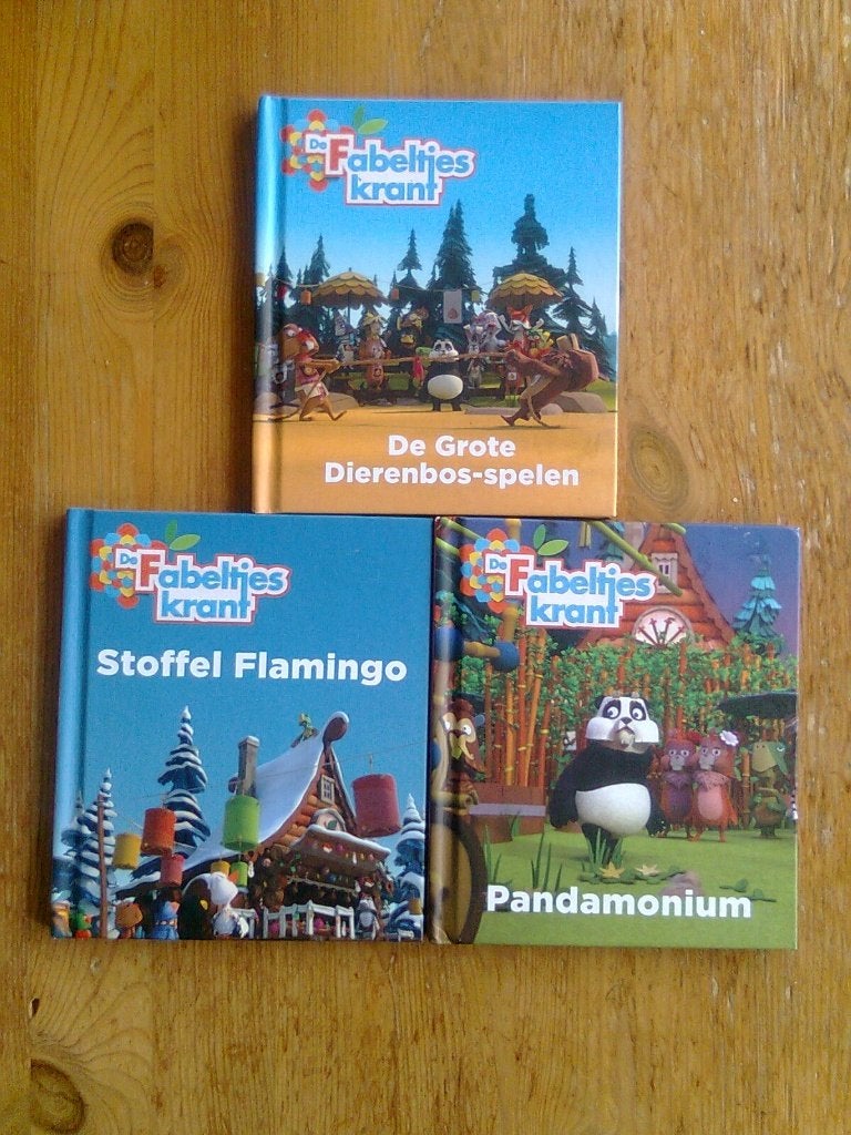 Fabeltjeskrant, 3 deeltjes, Boeken, Ophalen of Verzenden, Fictie algemeen