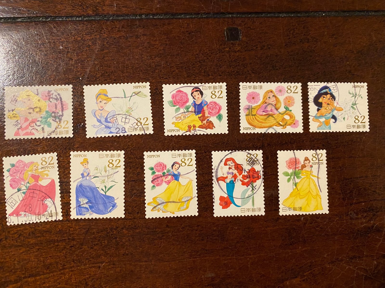 Japan Disney Princessen, Postzegels en Munten, Postzegels | Volle albums en Verzamelingen, Ophalen of Verzenden, Buitenland