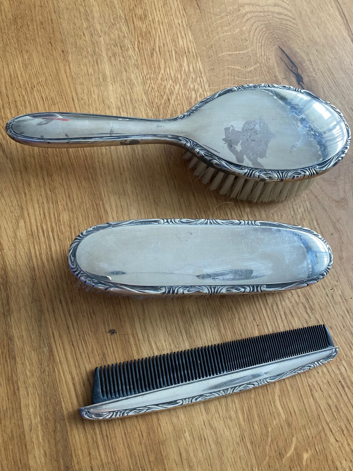 Prachtige vintage kapset - verzilverd, Antiek en Kunst, Ophalen of Verzenden, Dames