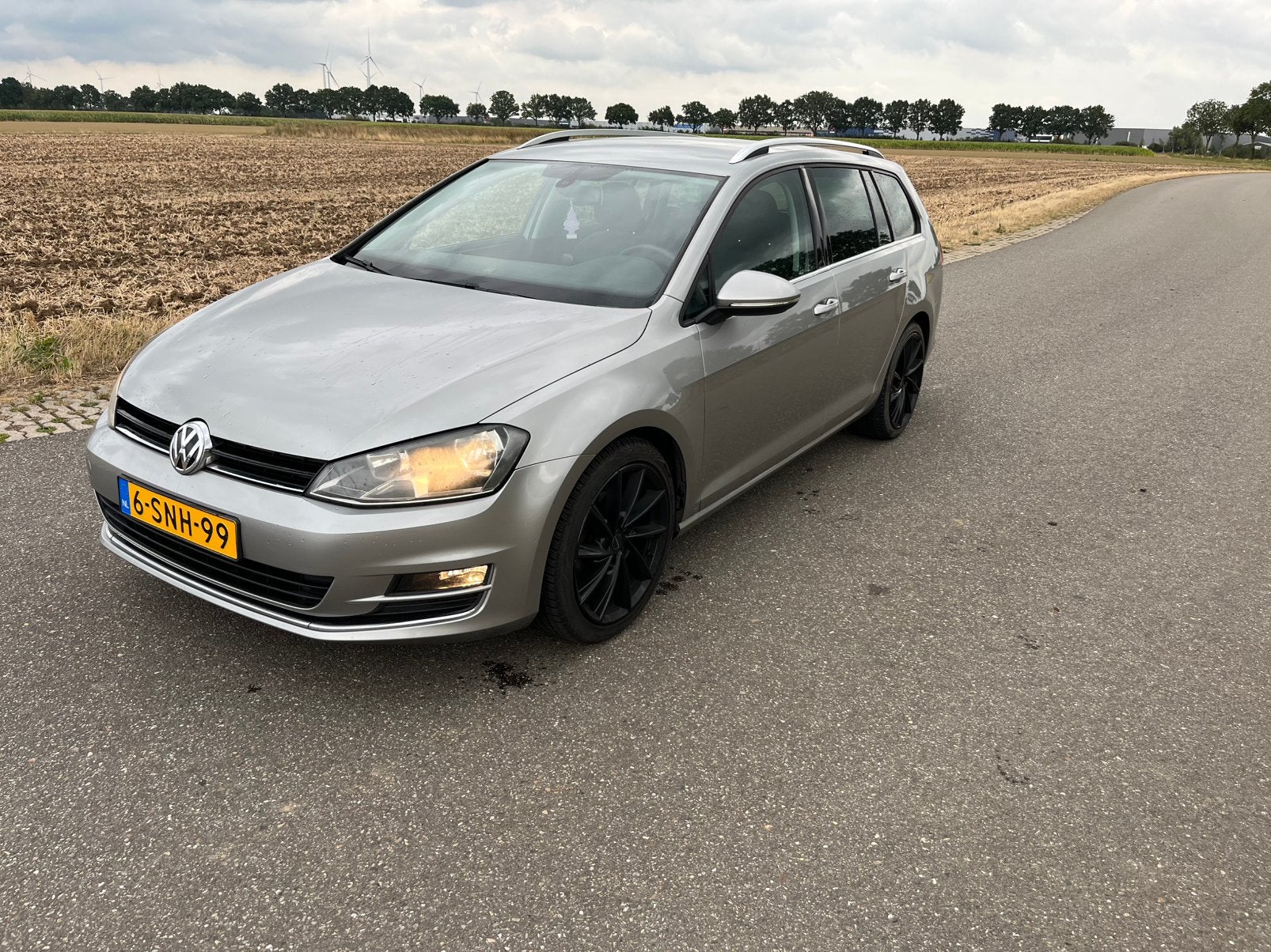 Volkswagen Golf Variant 1.4 TSI 122pk BMT DSG 2013 Grijs, Auto's, 4 cilinders, 122 pk, Origineel Nederlands, Particulier