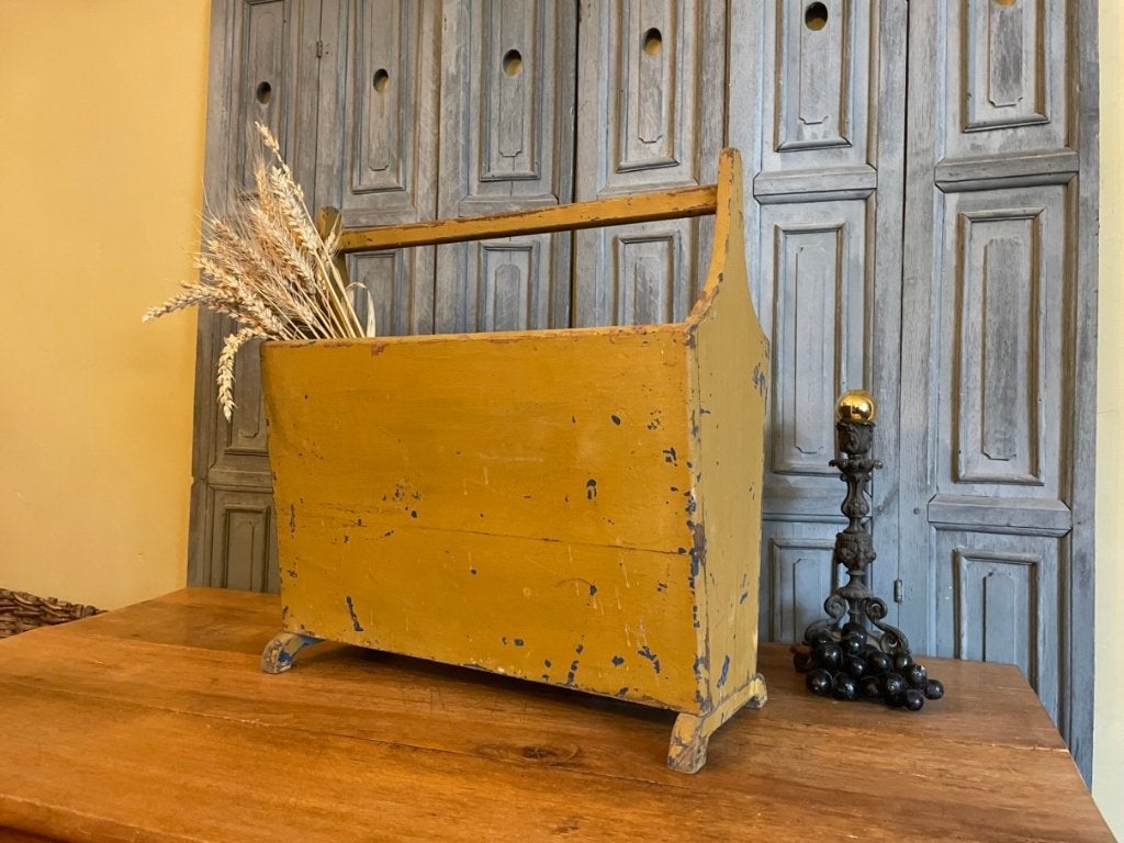 schitterende Lectuurbak Krantenbak FRans, Antiek en Kunst, Ophalen of Verzenden
