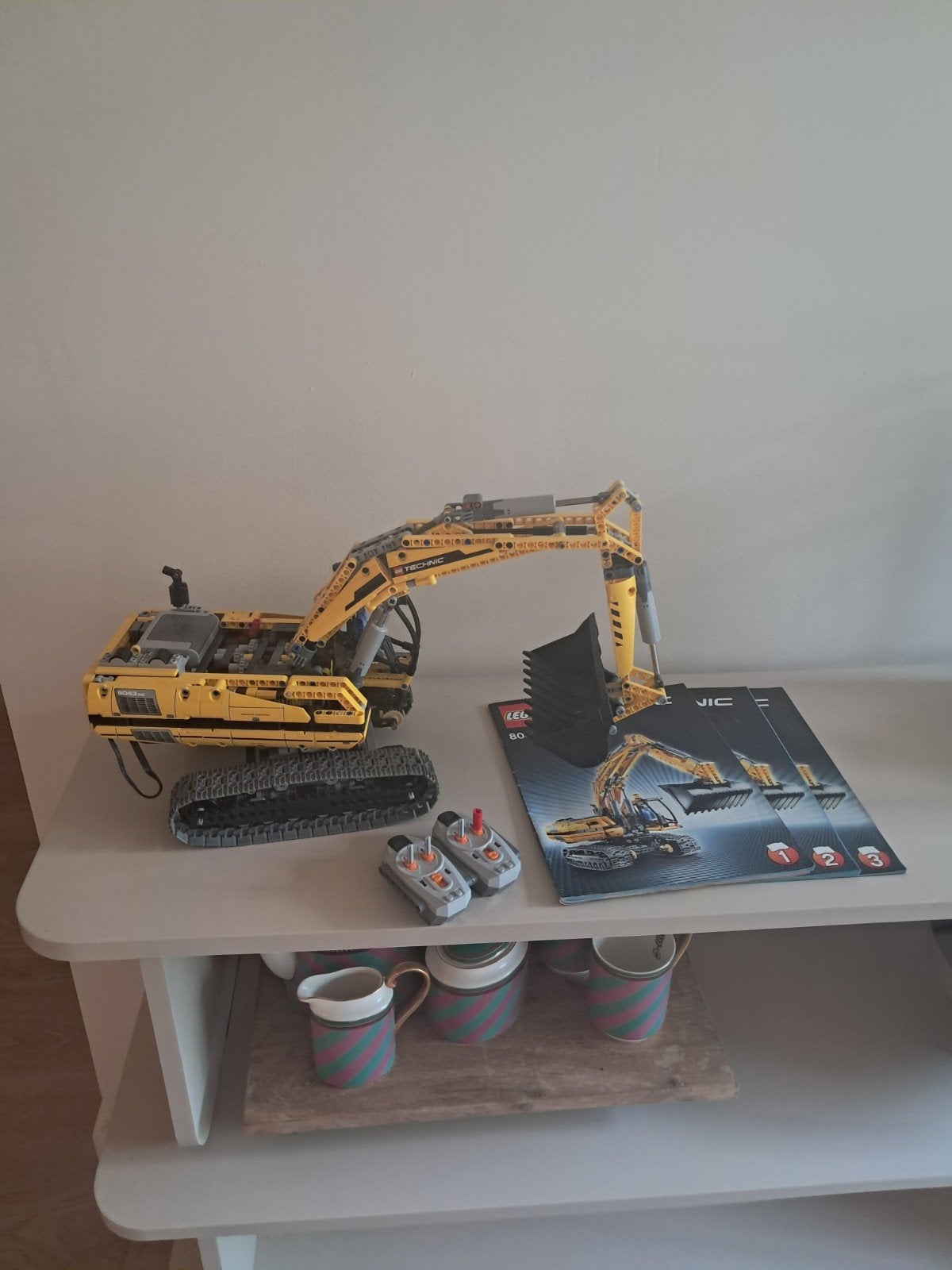 Lego 8043 graafmachine, Kinderen en Baby's, Speelgoed | Duplo en Lego, Gebruikt, Lego, Compleet, Ophalen of Verzenden