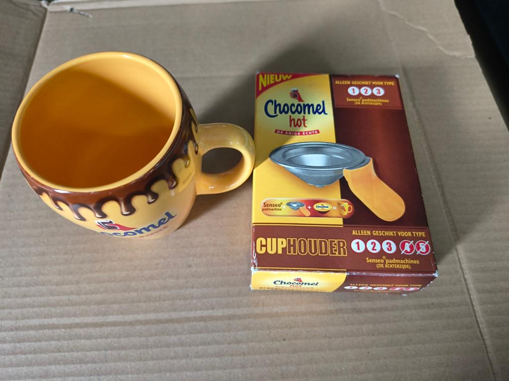 Chocomel Senseo cup houder met mok, Ophalen of Verzenden, Nieuw