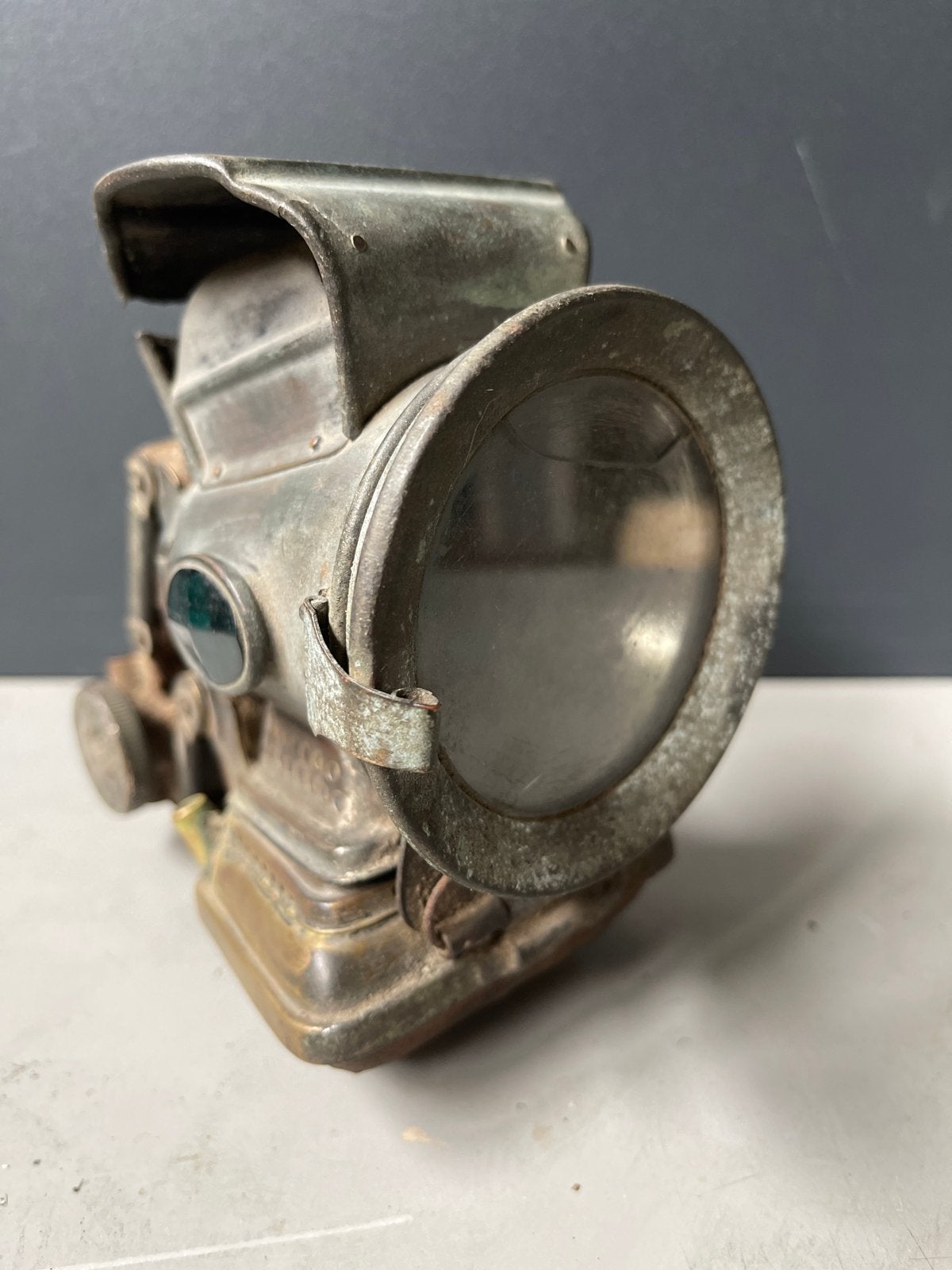 Antieke Jos Lucas Ltd. fietslamp uit 1918, Ophalen of Verzenden