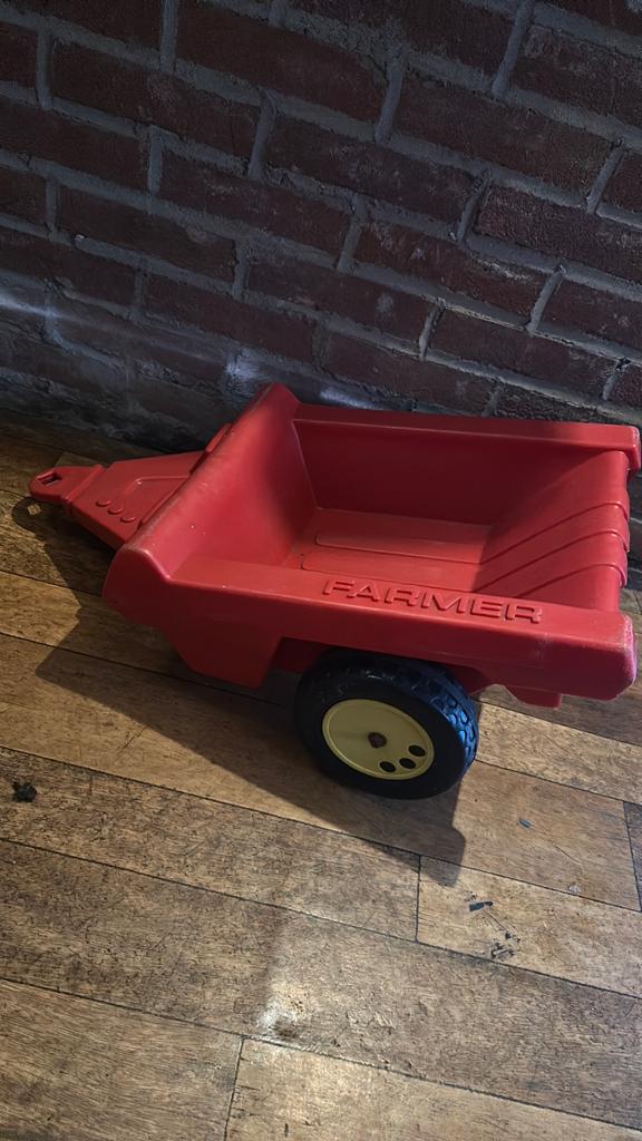 Aanhangertje voor speelgoed tractor of skelter, Ophalen, Gebruikt, Overige merken