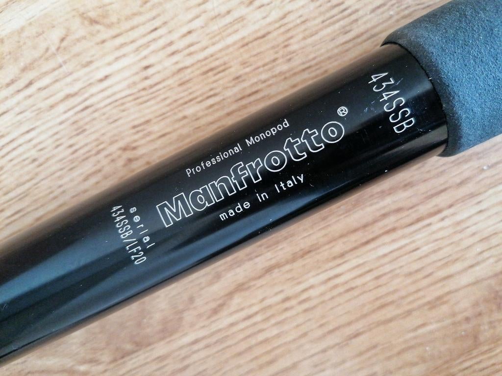 Manfrotto Professional Monopod 434SSB  € 70,00, Ophalen of Verzenden, Gebruikt, 175 cm of meer, Eenpoot