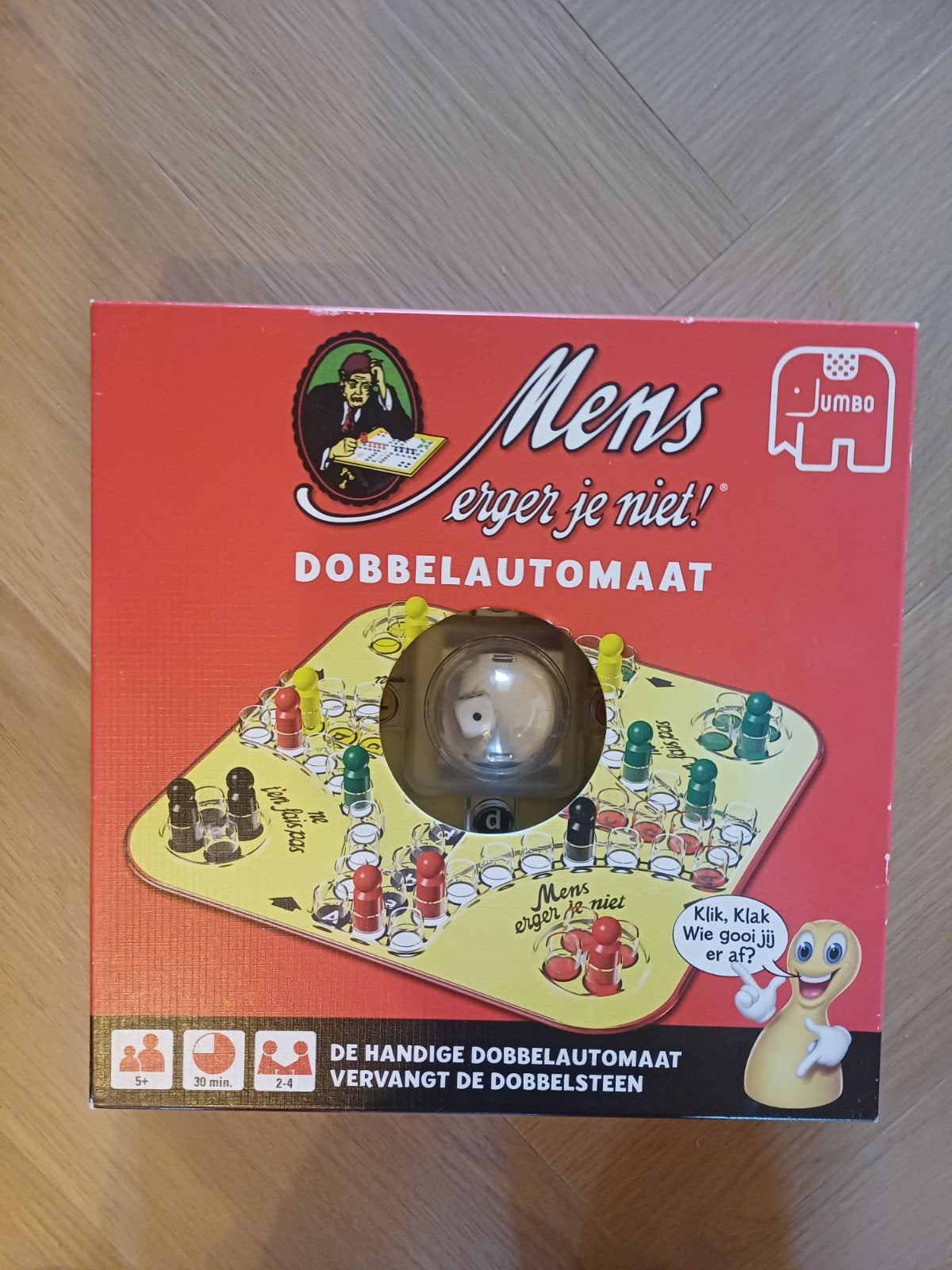 Mens Erger Je Niet! Dobbelautomaat - Jumbo, Drie of vier spelers, Ophalen, Zo goed als nieuw, Jumbo