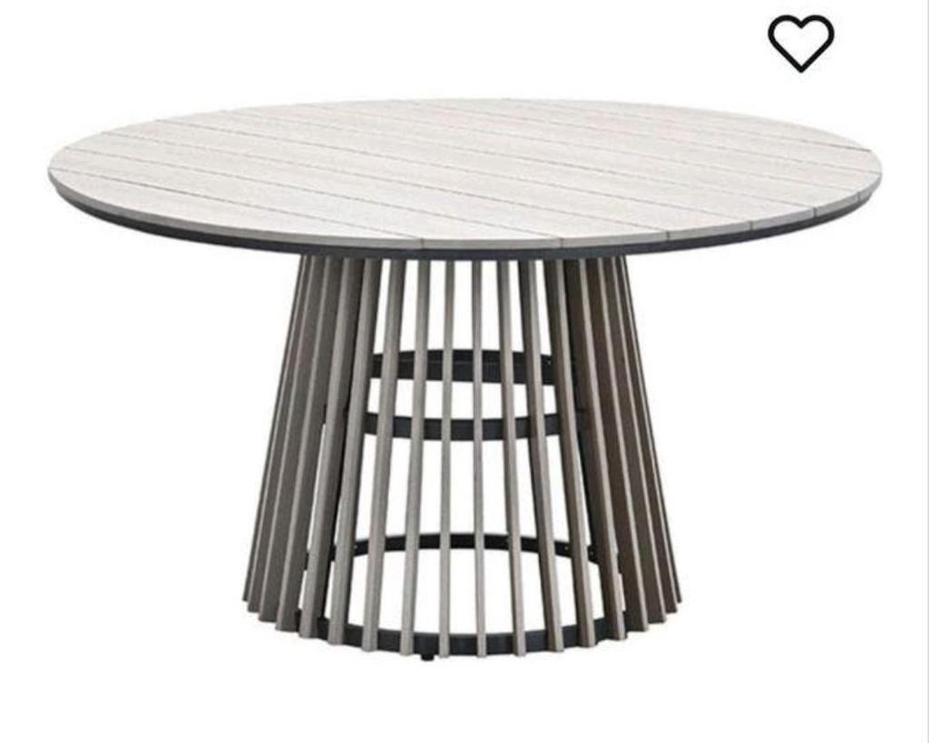 GARDEN IMPRESSIONS ONDERHOUDSVRIJE ALUMINIUM TAFEL 148CM, Ophalen, Nieuw