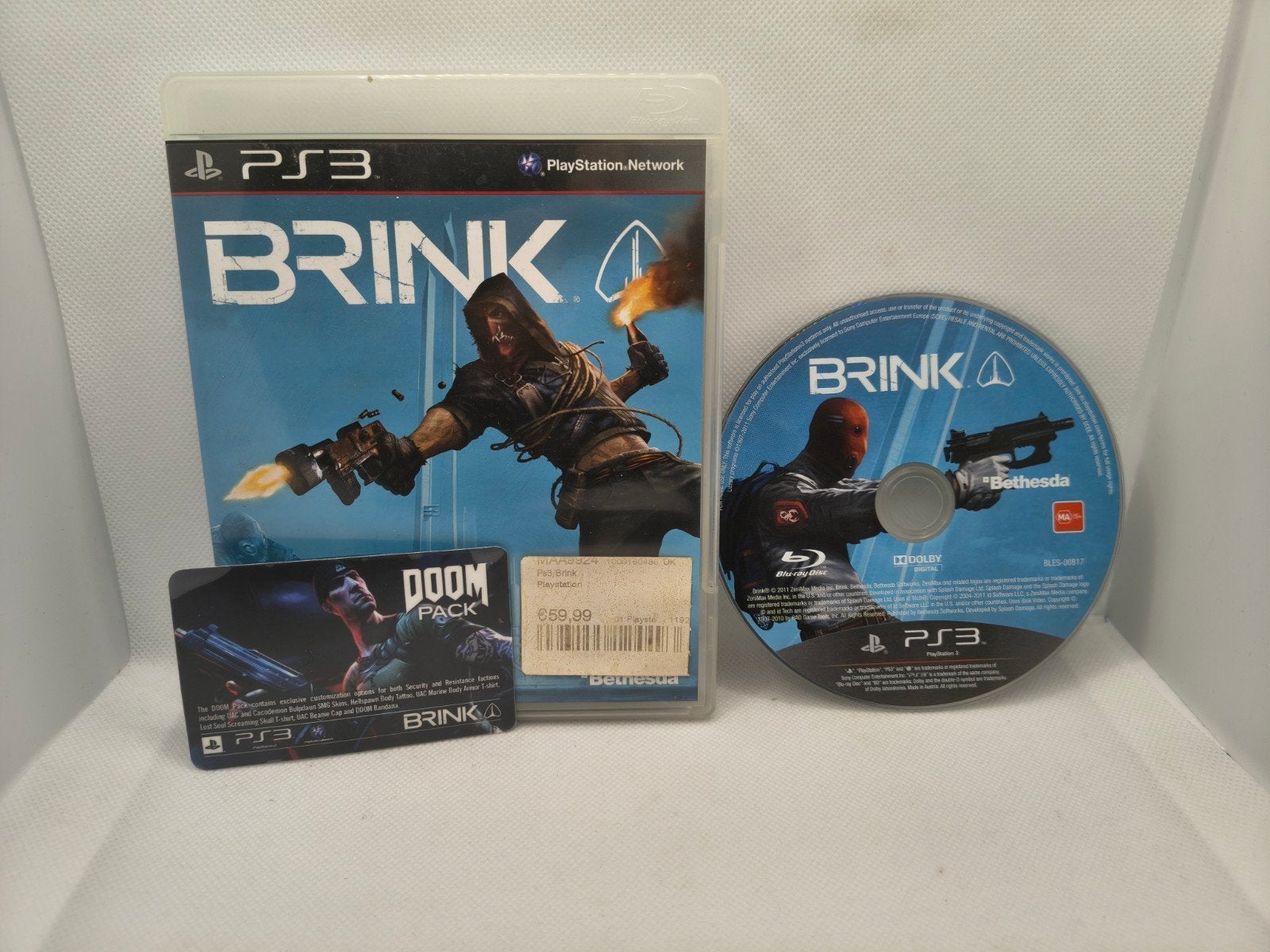 Brink Playstation 3 game, 3 spelers of meer, Ophalen of Verzenden, Zo goed als nieuw, Vanaf 3 jaar