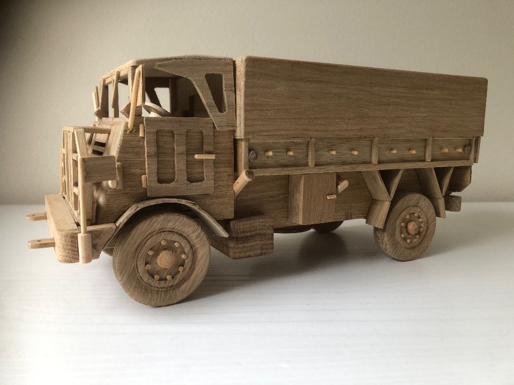 DAF YA 314/324 Legervoertuigen schaal 1 : 25, Ophalen of Verzenden, Landmacht, Nederland, Miniatuur of Beeldje