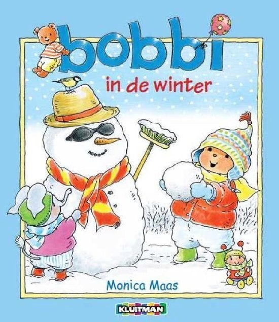 Bobbi in de winter - Monica Maas.  Groot formaat!, Monica Maas, Ophalen of Verzenden, Zo goed als nieuw, 2 tot 3 jaar