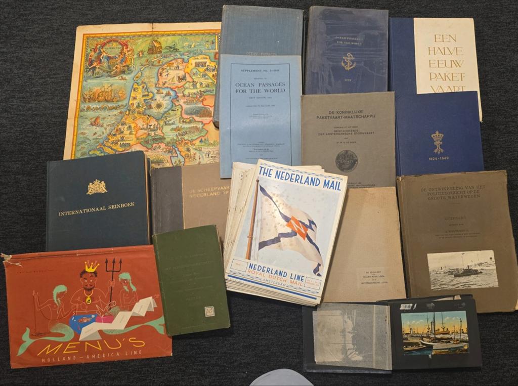 Collectie boeken marine, scheepsvaart, schepen etc, Ophalen of Verzenden