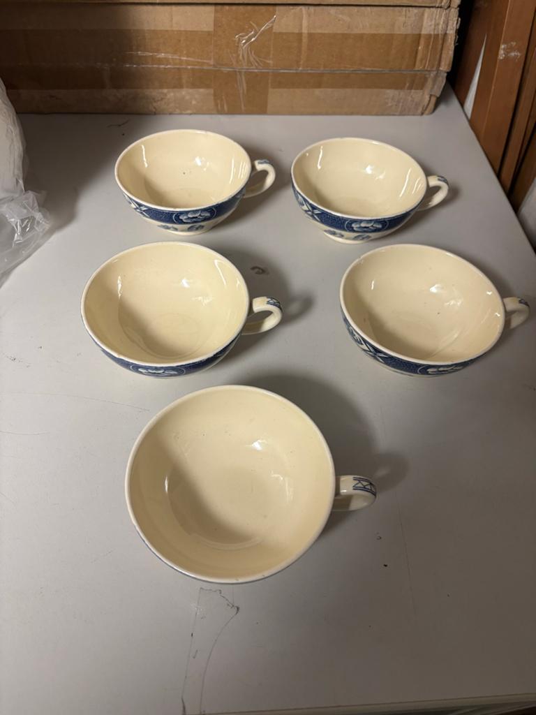 Vintage Société Céramique Maastricht Butterfly Servies, Ophalen of Verzenden
