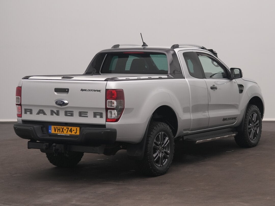 Ford Ranger 210pk Pick-up Automaat 4X4 Wildtrack Trekhaak AC, Auto's, Automaat, Gebruikt, 4 cilinders, Bedrijf