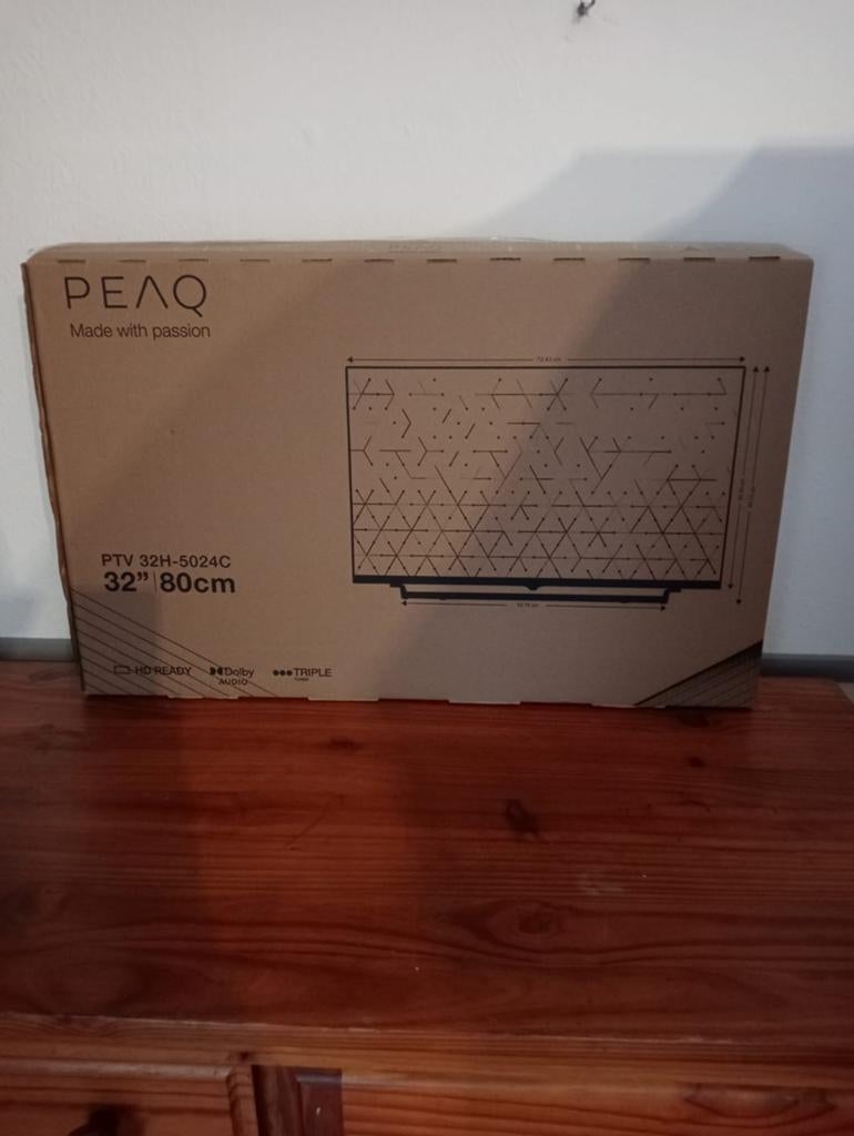 Peaq TV, Audio, Tv en Foto, Televisies, LED, 50 Hz, HD Ready (720p), Nieuw