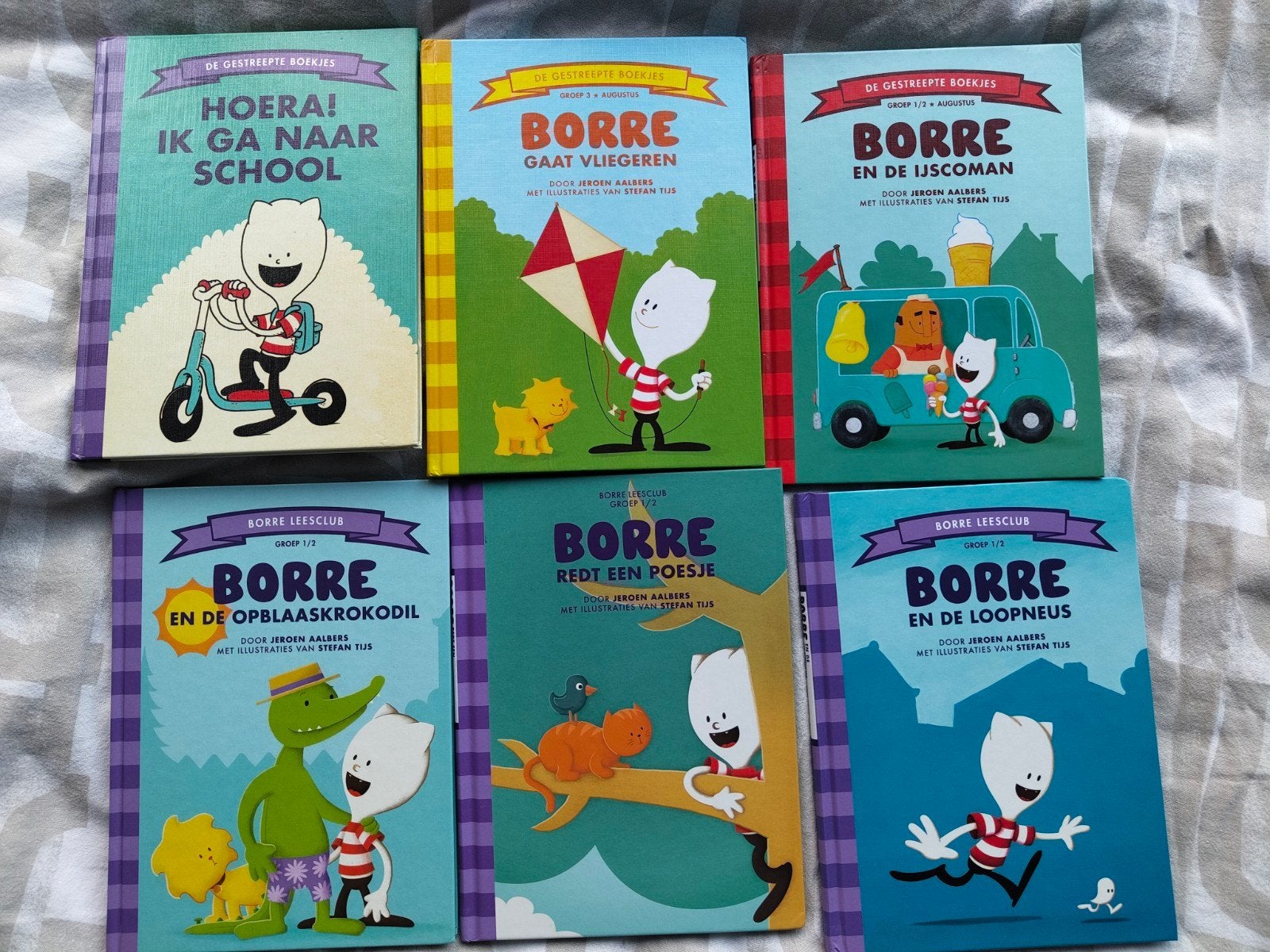 Diverse Borre Leesclub Boeken - (Jeroen Aalbers), Ophalen of Verzenden, Zo goed als nieuw, 3 tot 4 jaar