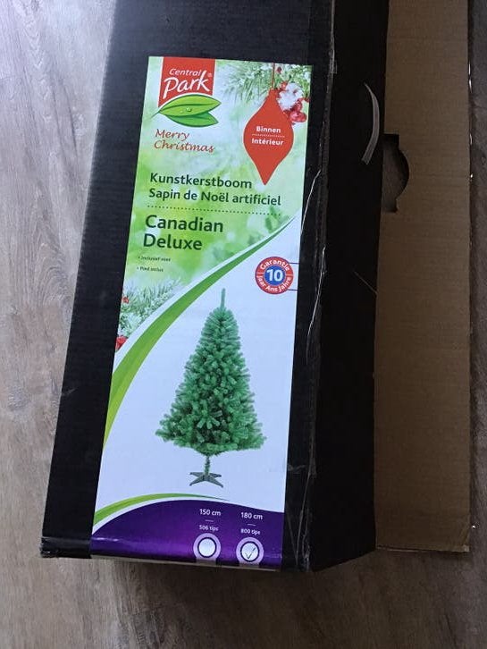 Kunst kerstboom, Ophalen, Zo goed als nieuw
