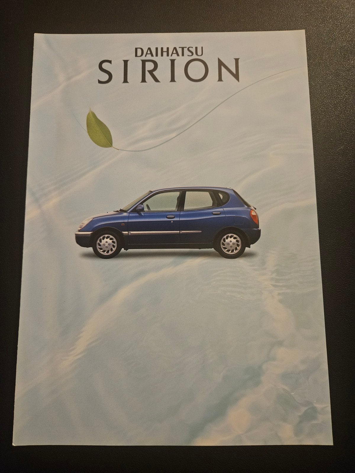Brochure Daihatsu Sirion, Ophalen of Verzenden, Zo goed als nieuw, Overige merken