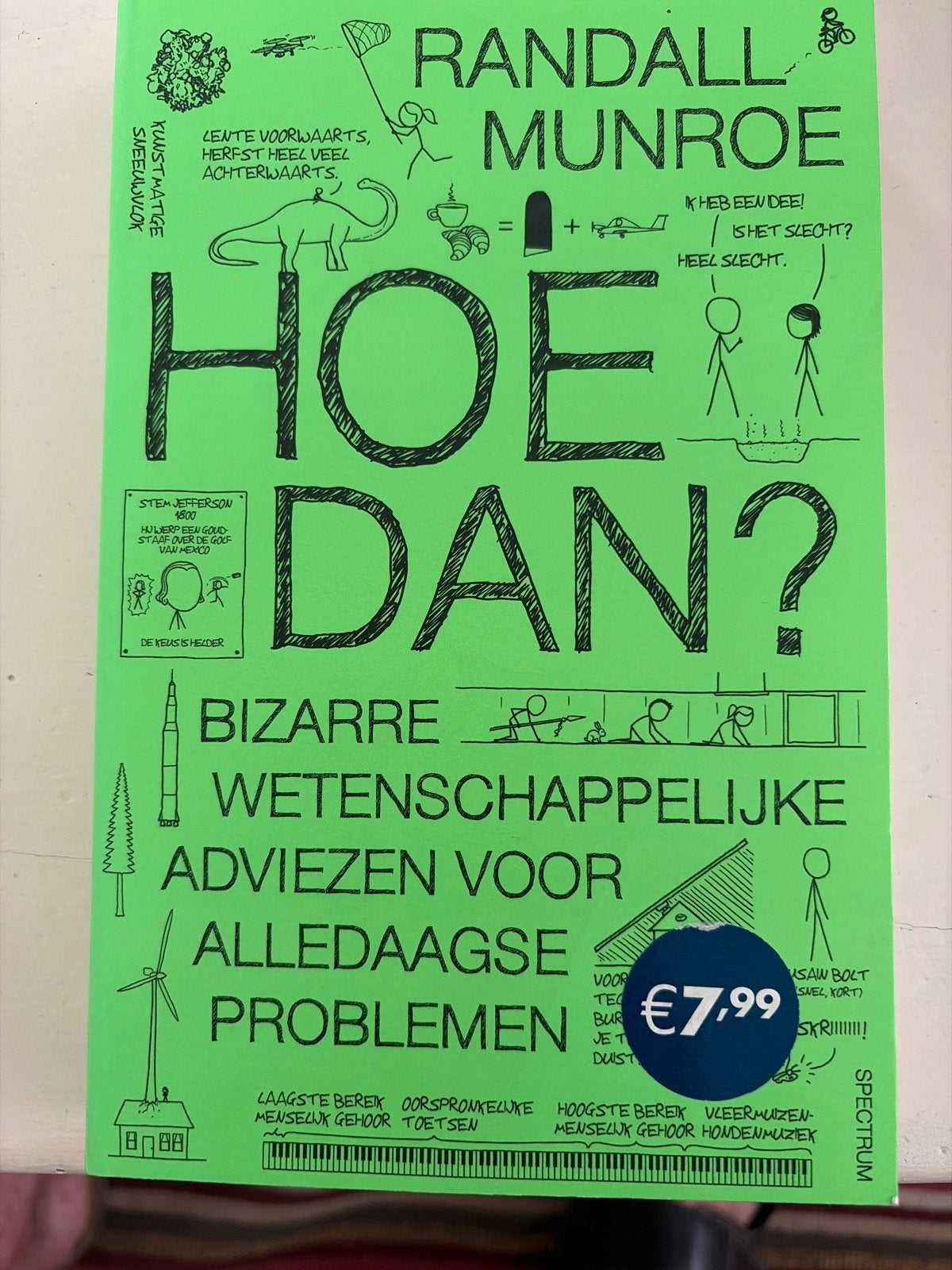 Hoe Dan? Bizarre Wetenschappelijke Adviezen - Randall Munroe, Ophalen of Verzenden, Zo goed als nieuw