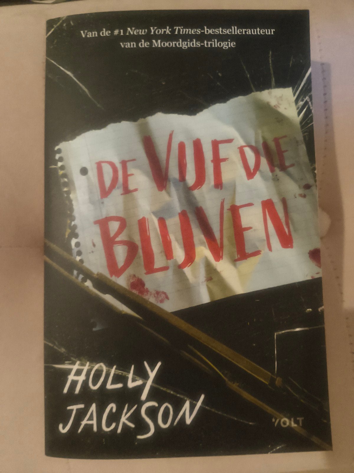 De Vijf Die Blijven - Holly Jackson (Young Adult), Boeken, Detectives, Ophalen of Verzenden, Zo goed als nieuw, Holly Jackson