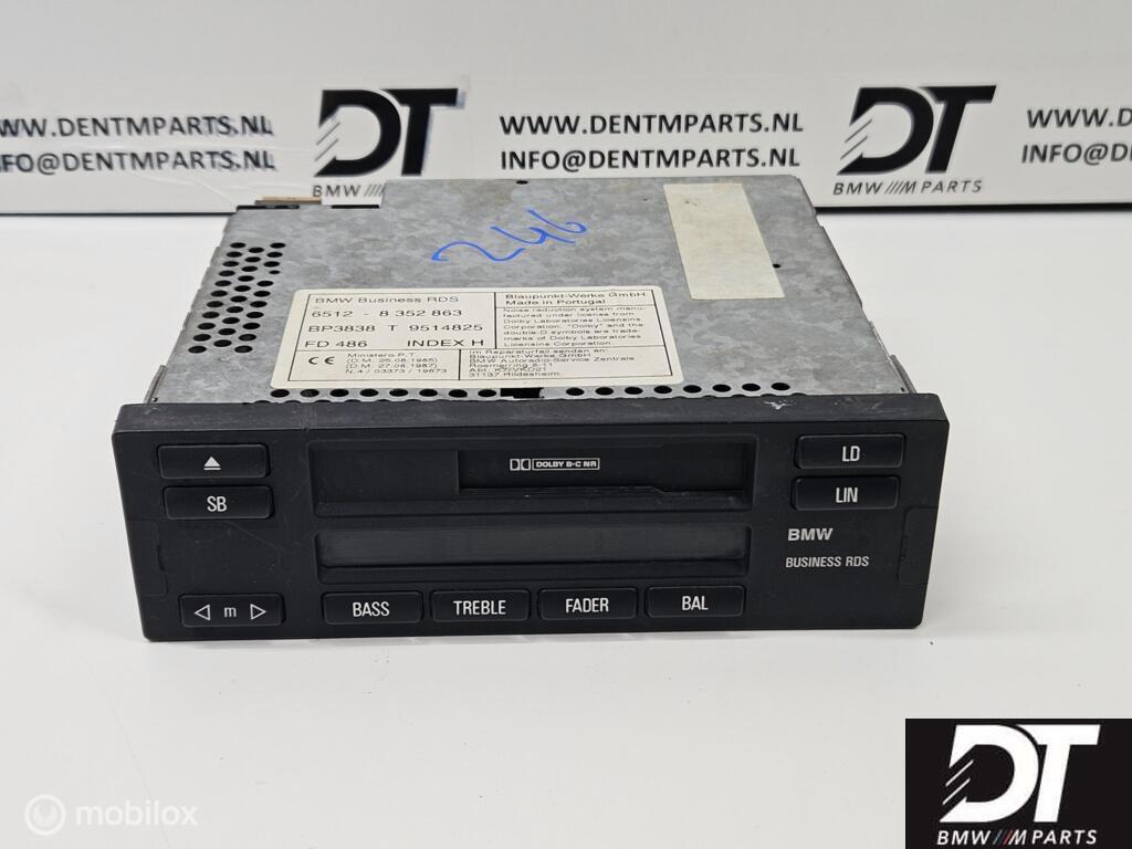 Radio BMW Business RDS 7-serie E38 65128352863, Gebruikt, Ophalen of Verzenden, BMW, BMW