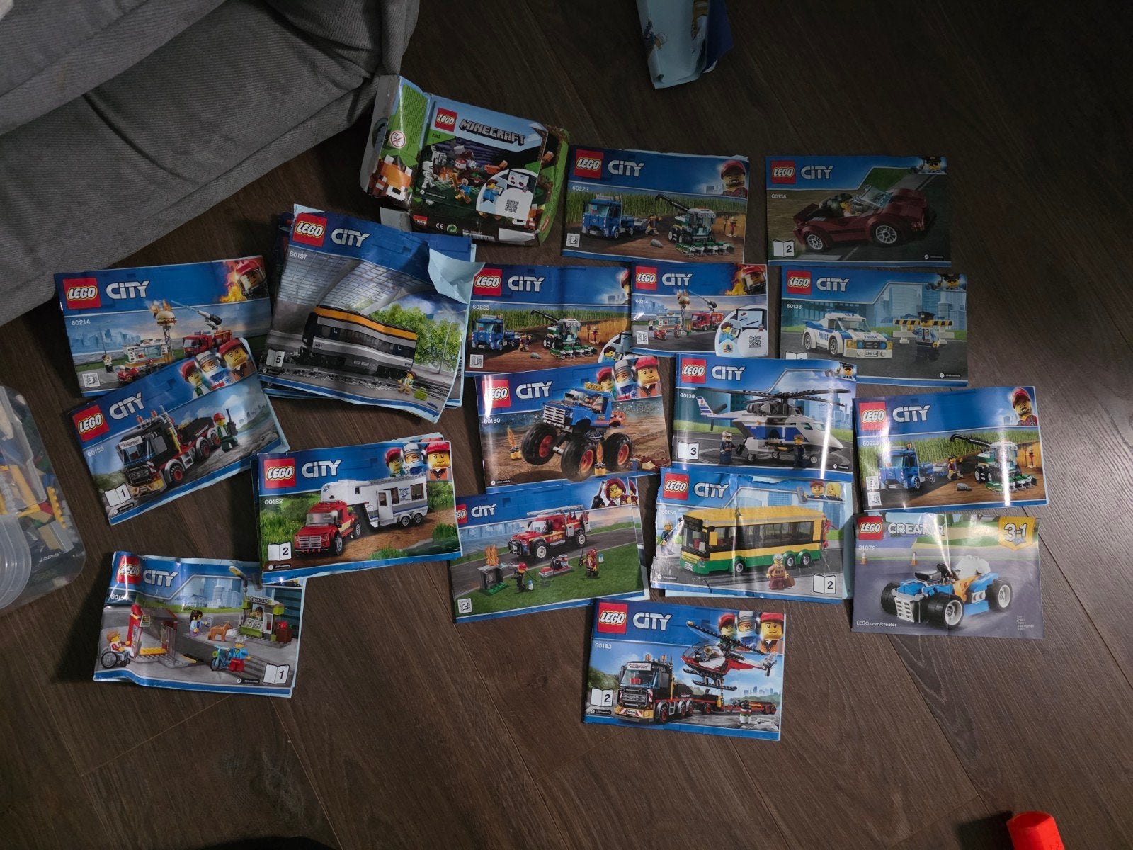 Lego city minimaal 16 sets, Ophalen, Zo goed als nieuw