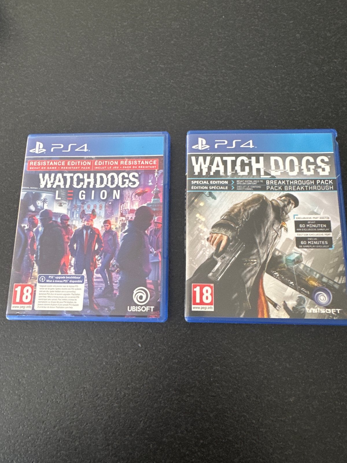Watch Dogs Legion & Watch Dogs PS4 - Zo goed als nieuw, Avontuur en Actie, Online, Vanaf 18 jaar, 1 speler