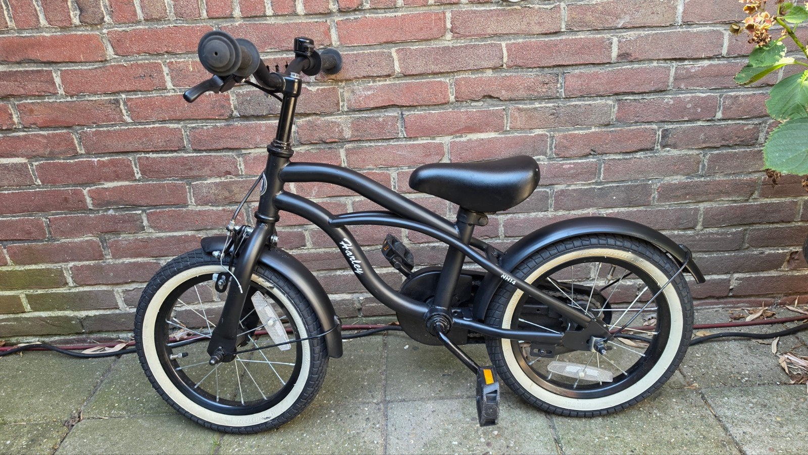 Zo goed als nieuwe 16 inch Harley kinderfiets, Ophalen, Zo goed als nieuw, 16 tot 20 inch, Harley