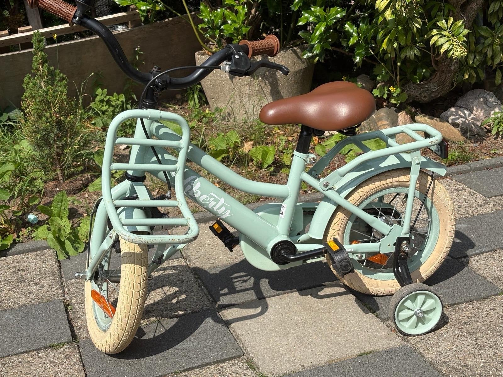 Cortego Liberty meisjesfiets 12 inch met zijwieltjes, Ophalen, Terugtraprem, Zijwieltjes, Minder dan 16 inch