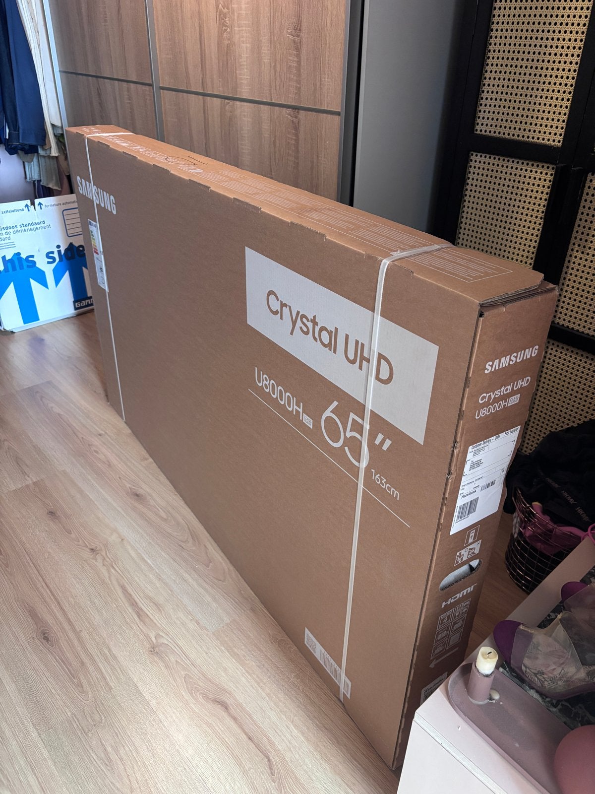 Samsung Crystal UHD 65 inch 4K Smart TV - Nieuw in doos