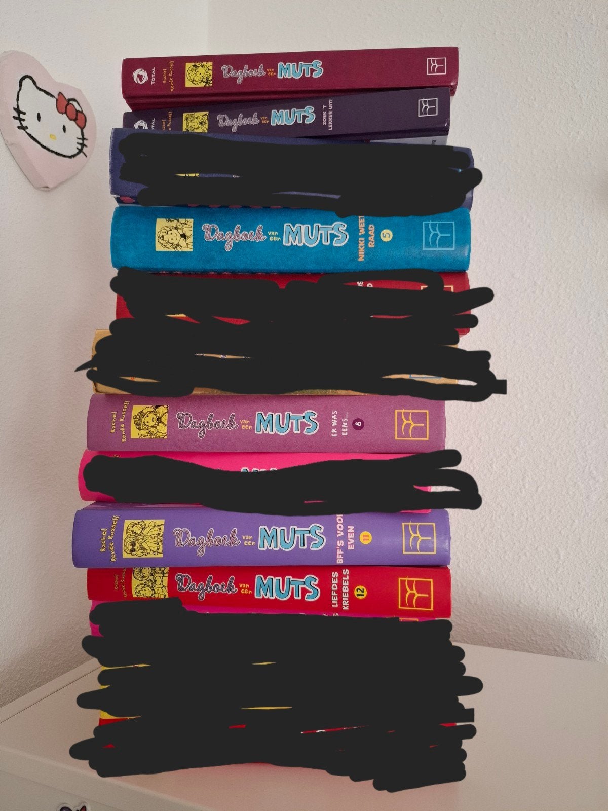 Dagboek van een muts boeken! in zeer nette staat!, Boeken, Ophalen of Verzenden, Zo goed als nieuw, Rachel Renée Russell