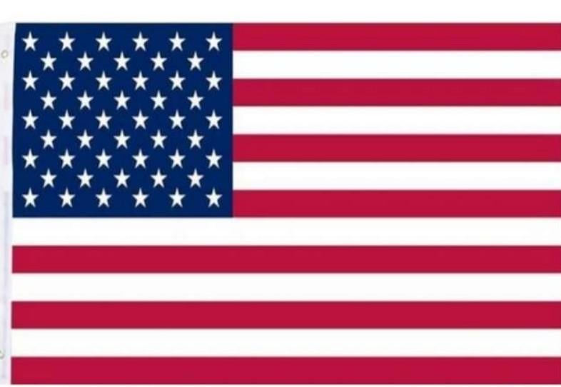 Polyester Vlag USA "Stars & Stripes", Christian@diecastcompany.nl, Diecast Company, Nieuw, Ophalen of Verzenden