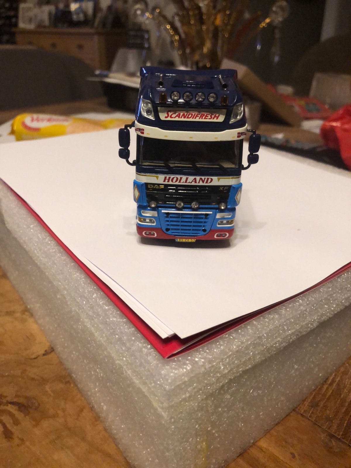 DAF XFTREKKER voorbesturing Supercab Juni 15 procent Korting, Ophalen of Verzenden, Zo goed als nieuw, Bus of Vrachtwagen, Lion Toys