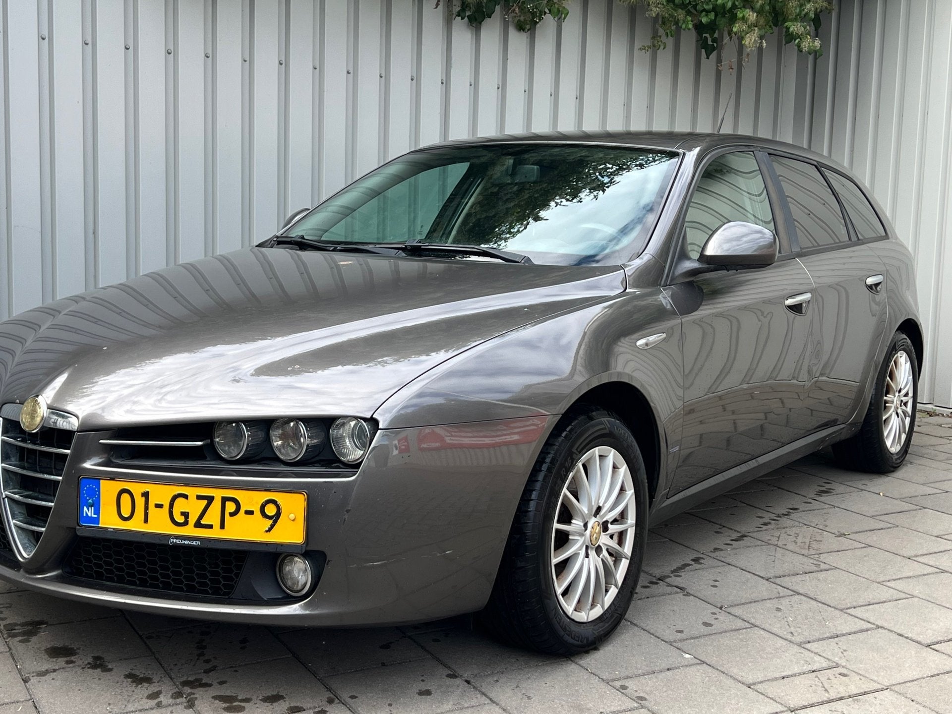 Alfa Romeo 159 Sportwagon 1.8 mpi Business|Navigatie|Climate, Auto's, Dealer onderhouden, Gebruikt, Beige, 4 cilinders