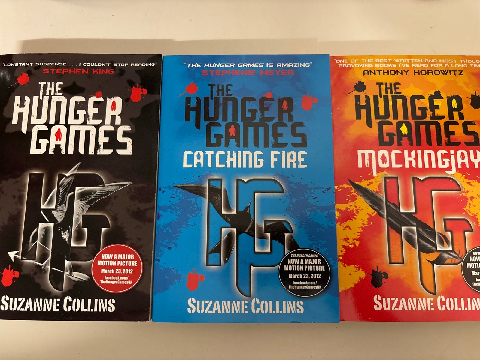The Hunger Games Trilogie - Suzanne Collins (Engels), Boeken, Ophalen of Verzenden, Zo goed als nieuw