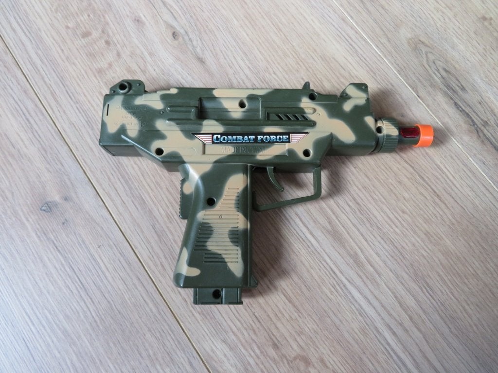 Speelgoed pistool, Ophalen of Verzenden, Zo goed als nieuw, Jongen of Meisje