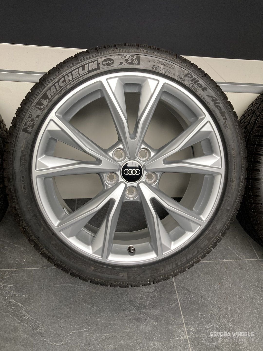 18 inch originele Audi A3 8P 8V 8Y velgen winterbanden 5x112, Auto-onderdelen, Banden en Velgen, 18 inch, Gebruikt, -, -