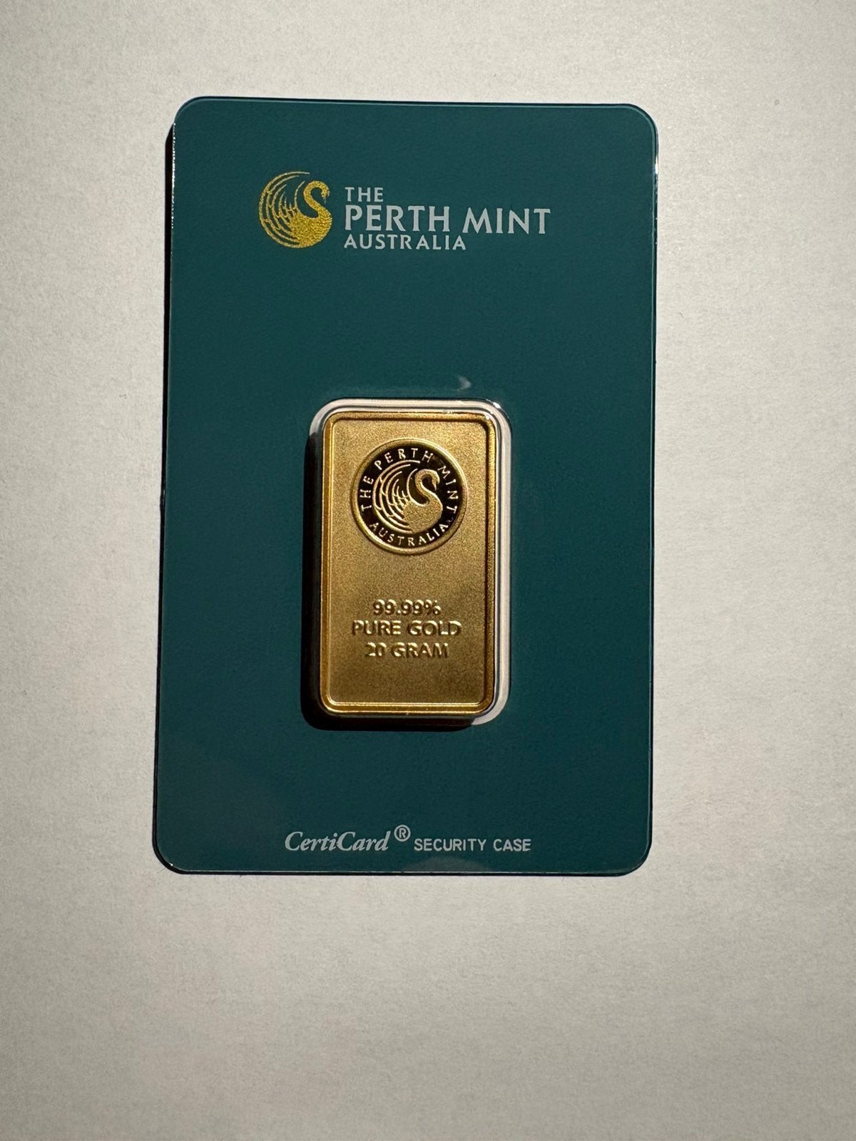 The perth mint australia 99.99% puur goud, Ophalen of Verzenden, Goud